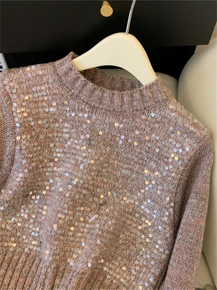 Women Sweater Womens Winter Sweaters Pullover a Female Knitting Overszie Long Sleeve Loose Knitted Outerwear Ropa De Mujer