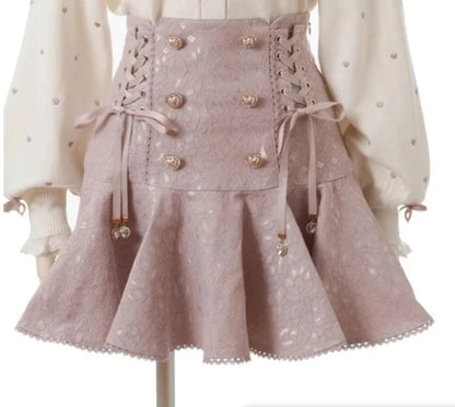 Japanese Sweet Bow Long-sleeve Knitted Pullover Sweater Autumn Winter New Off-shoulder Sexy Lolita Girls Liz Sweater Jumper Top