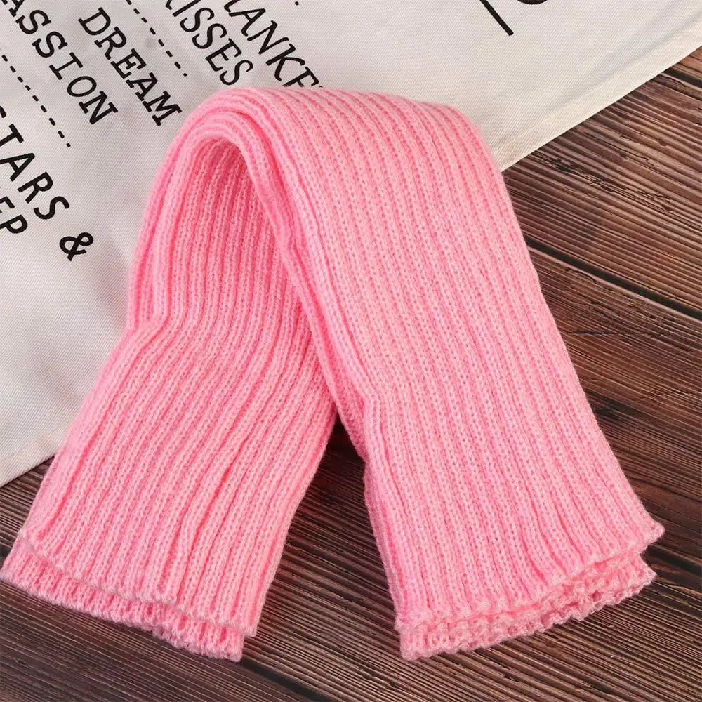 Winter Sweet Lolita Autumn Wool Ball Knitted Leg Warmers Leg Warm Socks Foot Cover Knee Cover