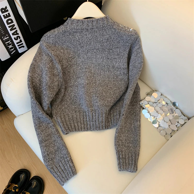 Women Sweater Womens Winter Sweaters Pullover a Female Knitting Overszie Long Sleeve Loose Knitted Outerwear Ropa De Mujer