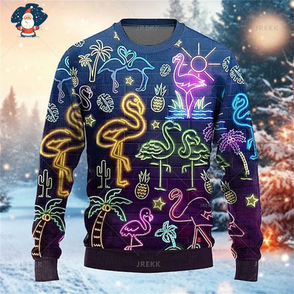 Merry Christmas Sweatshirts Mens Ugly Christmas Sweater Funny Fashion New In Sweaters Women Ugly Sweaters Christmas Jumpers Men