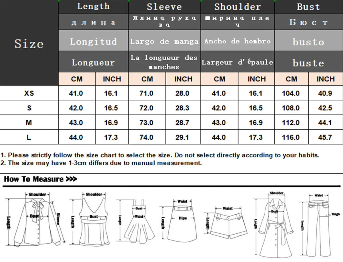 Winter Coat For Women 2024 Black Lapel Long Sleeves Female Zipper Short Jackets Top Streetwear Woman New In OuterCoat