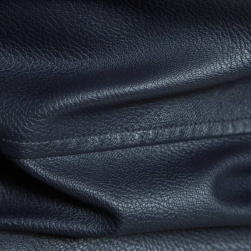 2023 New American Leather Coat Men's, Leather Jacket Men's Motorcycle Retro Tactical Top, Waterproof Coat