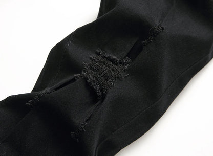 Jeans For Men Fashion Ripped Biker Skinny Jeans Men's clothing Denim Trousers High Street Slim Jogging jean Pants homme