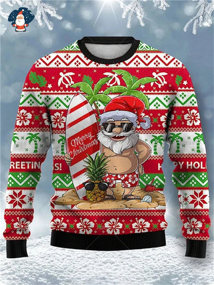 Merry Christmas Sweatshirts Mens Ugly Christmas Sweater Funny Fashion New In Sweaters Women Ugly Sweaters Christmas Jumpers Men