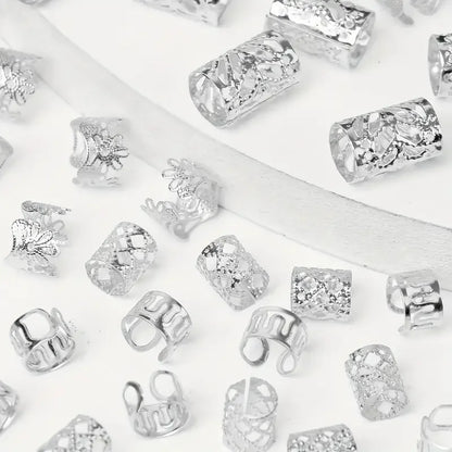 40 pieces of hair accessories, braid decorative hair accessories, hair accessory suitable for women's daily life