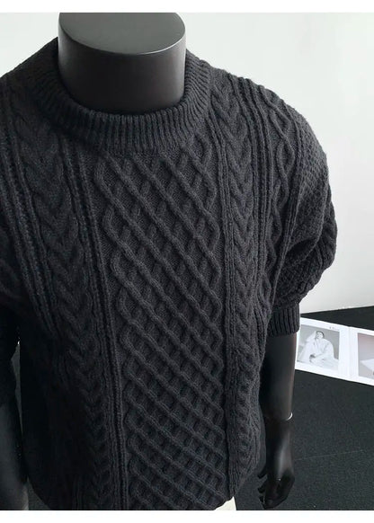 Cozy Winter Jumper Unisex Oversized Christmas Sweater Men Women Soft Casual Knit Pullover Long Sleeve Top for Cold Weather M-3XL