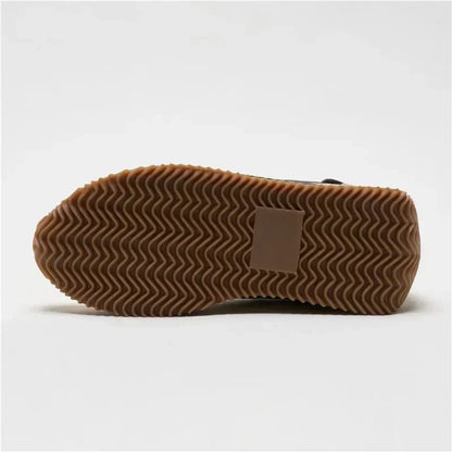 Designer High-quality Women's Leather Waffle Casual Sports German Training Forrest Gump Sneakers Ins Fashion Luxury