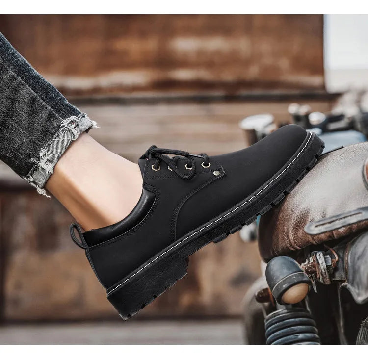 Leather Shoes for Men Luxury High Quality Brogue Shoes comfortable Soft Sole Men's Casual Shoes Lace Up Men Business Dress Shoe