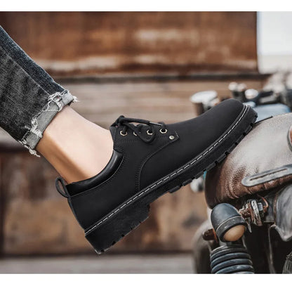 Leather Shoes for Men Luxury High Quality Brogue Shoes comfortable Soft Sole Men's Casual Shoes Lace Up Men Business Dress Shoe