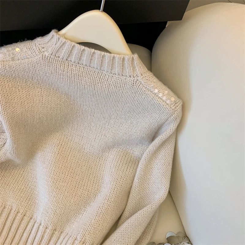 Women Sweater Womens Winter Sweaters Pullover a Female Knitting Overszie Long Sleeve Loose Knitted Outerwear Ropa De Mujer