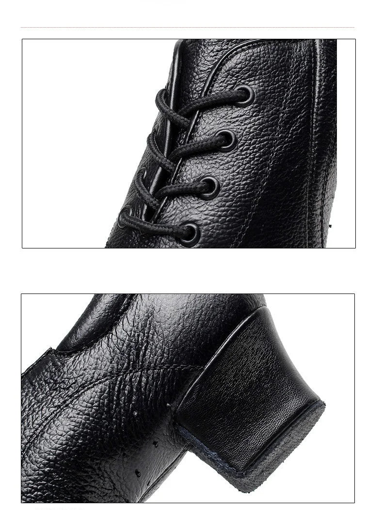 Leather Sports Shoes Perform Latin Dance Shoes For Men Bottom Female Ballroom Dancing Shoes Children Adult Ventilation Sneakers