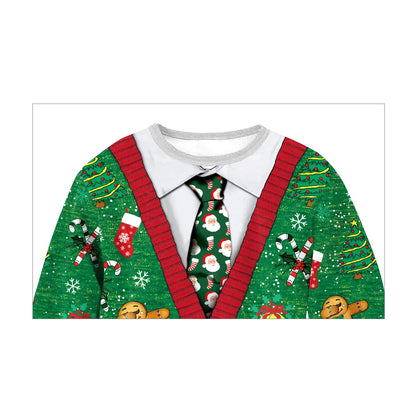 2025 Men Women Christmas Sweaters Funny Orgasm Tacky Christmas Sweater Tops Couples Holiday Party Christmas Sweatshirts