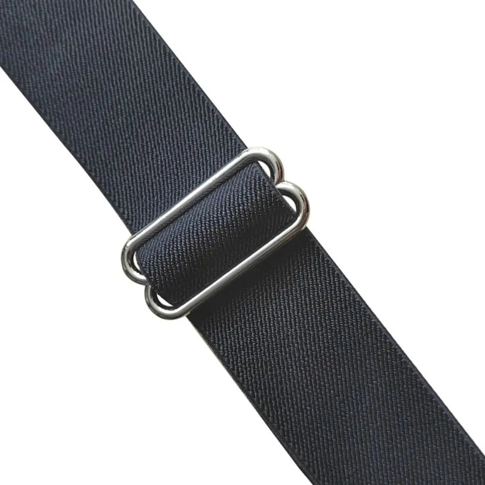 Fashion Retro Suspenders for Men Metal Clip British Style Leather Suspenders Anti-slip Suit Accessories Suspender Clip Business