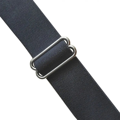 Fashion Retro Suspenders for Men Metal Clip British Style Leather Suspenders Anti-slip Suit Accessories Suspender Clip Business