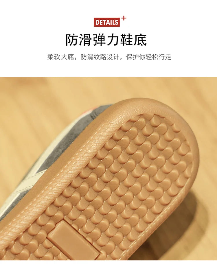 Genuine Leather Men Shoes Flat Casual Fashion Retro Training Shoes Outdoor Comfortable Athletics Sport Shoes Male Sneakers