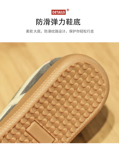 Genuine Leather Men Shoes Flat Casual Fashion Retro Training Shoes Outdoor Comfortable Athletics Sport Shoes Male Sneakers