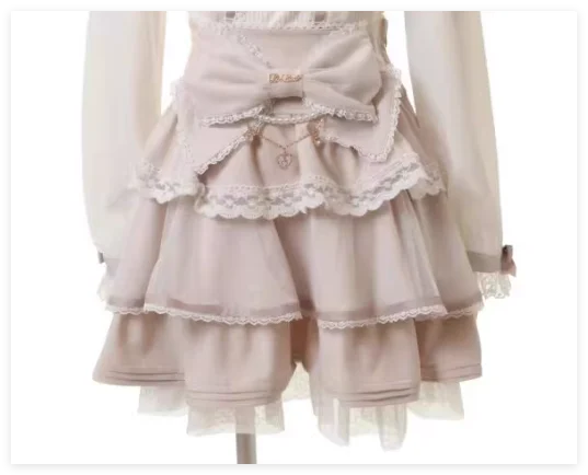 Japanese Sweet Bow Long-sleeve Knitted Pullover Sweater Autumn Winter New Off-shoulder Sexy Lolita Girls Liz Sweater Jumper Top