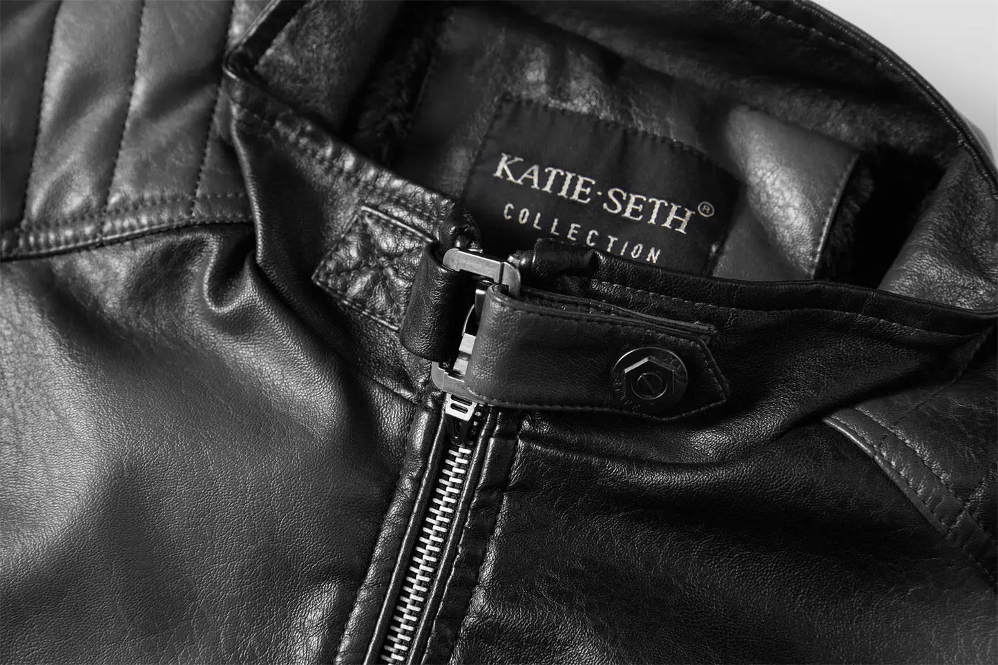 2025 Leather Jackets Men's Autumn Winter Fleece Motorcycle PU Leather Jackets Vintage Casual Stand Collar Windbreaker Slim Coats