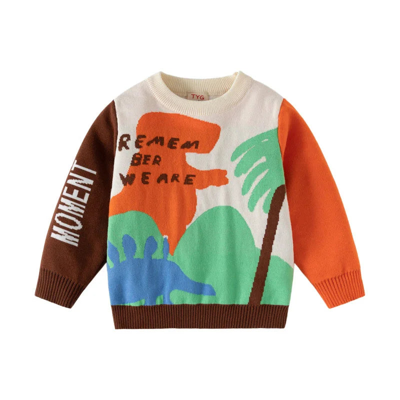 Christmas Sweaters 3-7T New Arrival Christmas Boys Girls Sweaters For Autumn Winter Snowman Children's Sweatshirts Baby Clothes