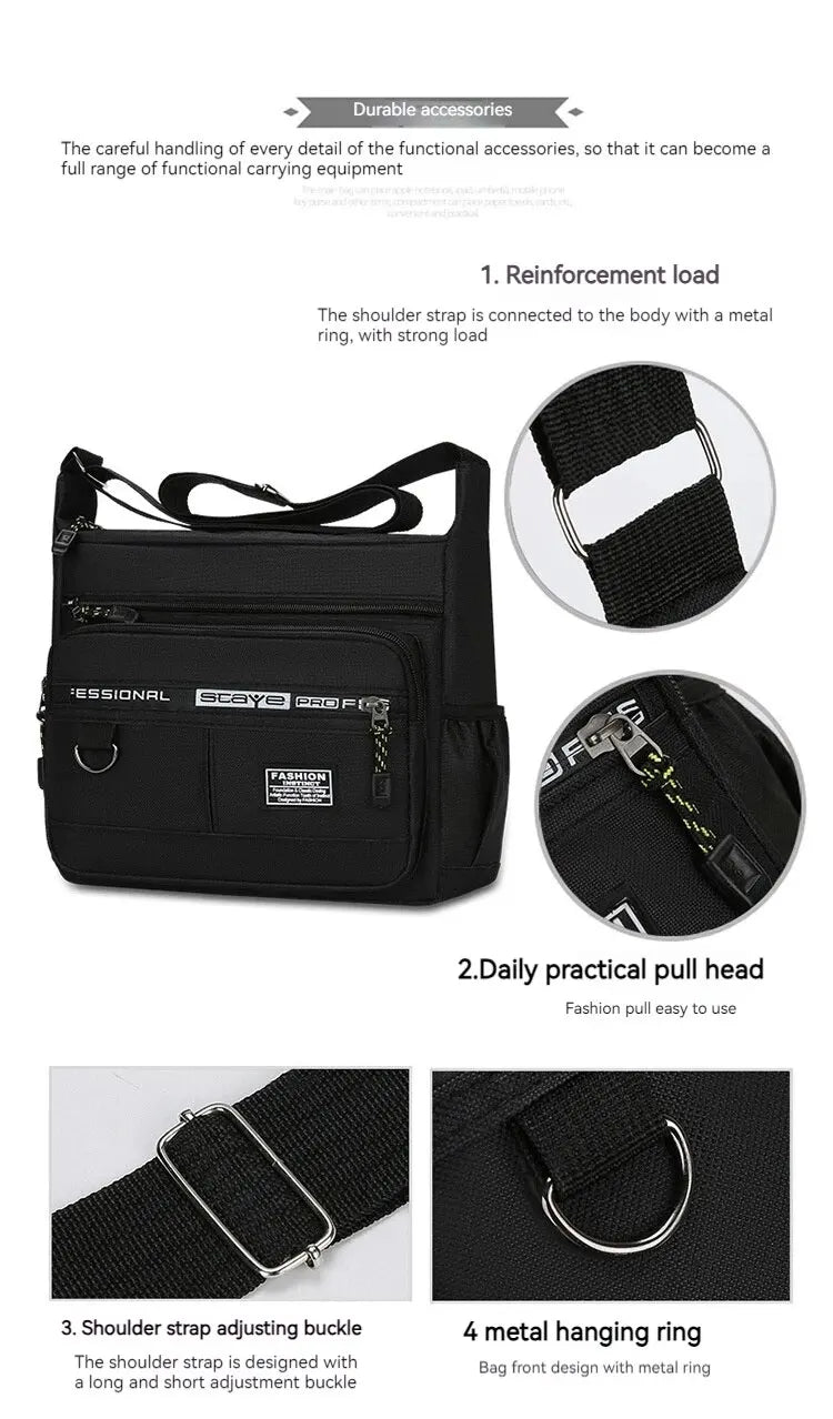 Men Single Shoulder Bag Fashion Collect Storage bag Shoulder Bags Business Leisure Storage Women Crossbody Bag Men Shoulder Bag
