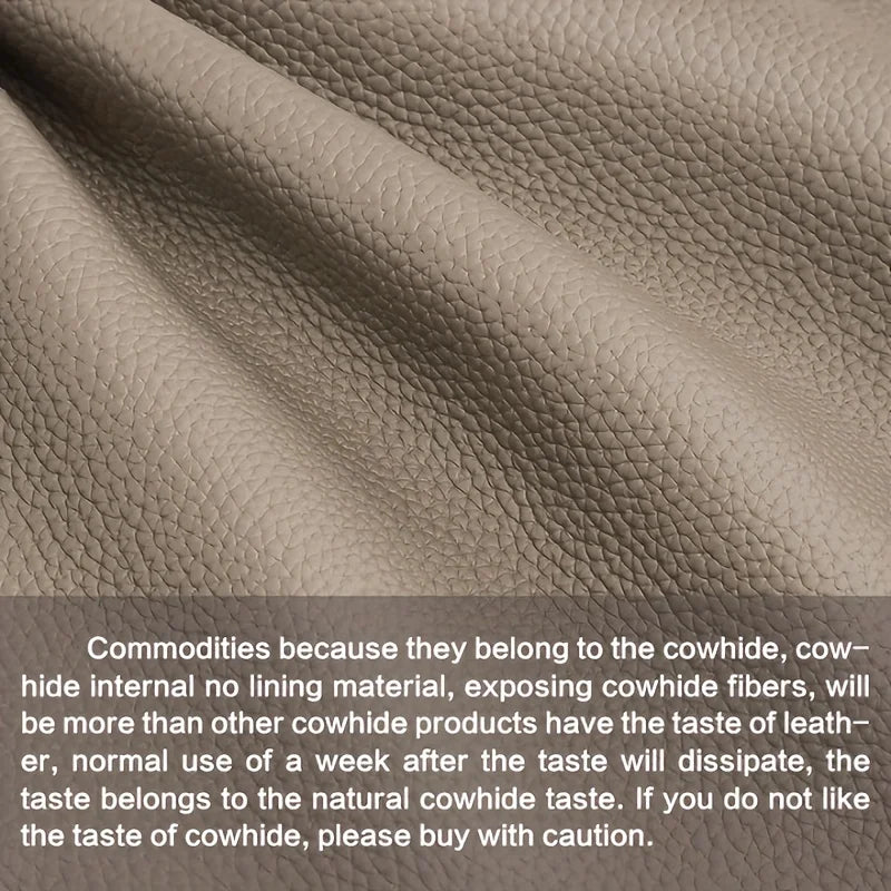 [Leather Wallet] Genuine Leather Long Wallet | Self-Closing with Zipper Closure - Compact Travel Organizer for Cash, Cards