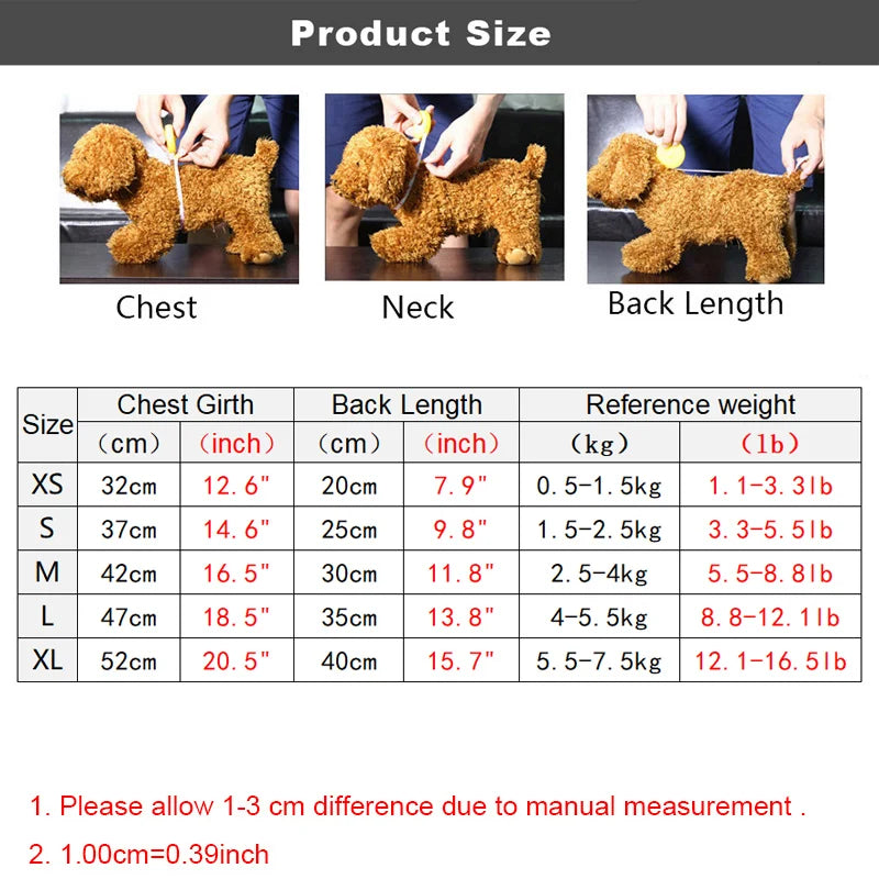 Christmas Dog Sweater, Cute Red Striped Pet Holiday Clothes, Puppy Cherry Sweaters for Small Dogs Cats, Fall Winter Xmas Costume