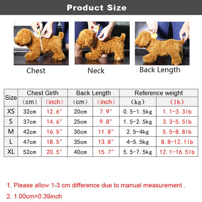 Christmas Dog Sweater, Cute Red Striped Pet Holiday Clothes, Puppy Cherry Sweaters for Small Dogs Cats, Fall Winter Xmas Costume