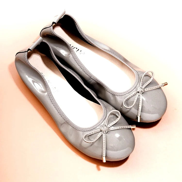 2024 Women Leather Breathable Ladies Comfortable Ballet Flats Driving Shoe Fashion Slip on Shallow Loafers Office Flat Boat Shoe