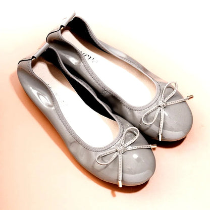 2024 Women Leather Breathable Ladies Comfortable Ballet Flats Driving Shoe Fashion Slip on Shallow Loafers Office Flat Boat Shoe