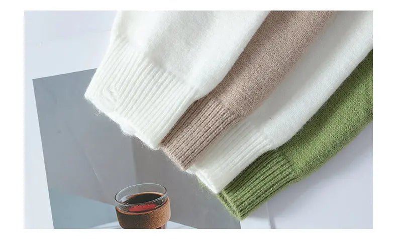 2025 Winter Sweaters for male men thick O-neck sweater men Student youth sweaters autumn Men's wool Casual Knitwear Pullover