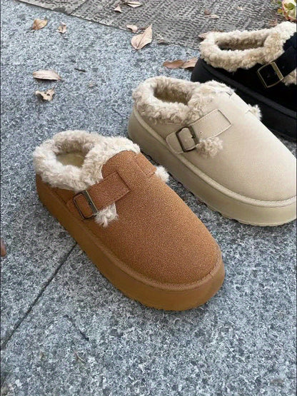 Women's Warm Winter Boots, Thick-Soled Fashionable Comfortable Lightweight Versatile Boots