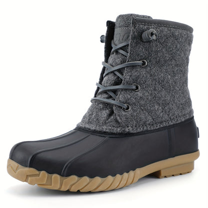 Waterproof Quilted Snow Boots for Women - Winter Boots, Insulated, Warm, Comfortable, and Stylish Snow Shoes
