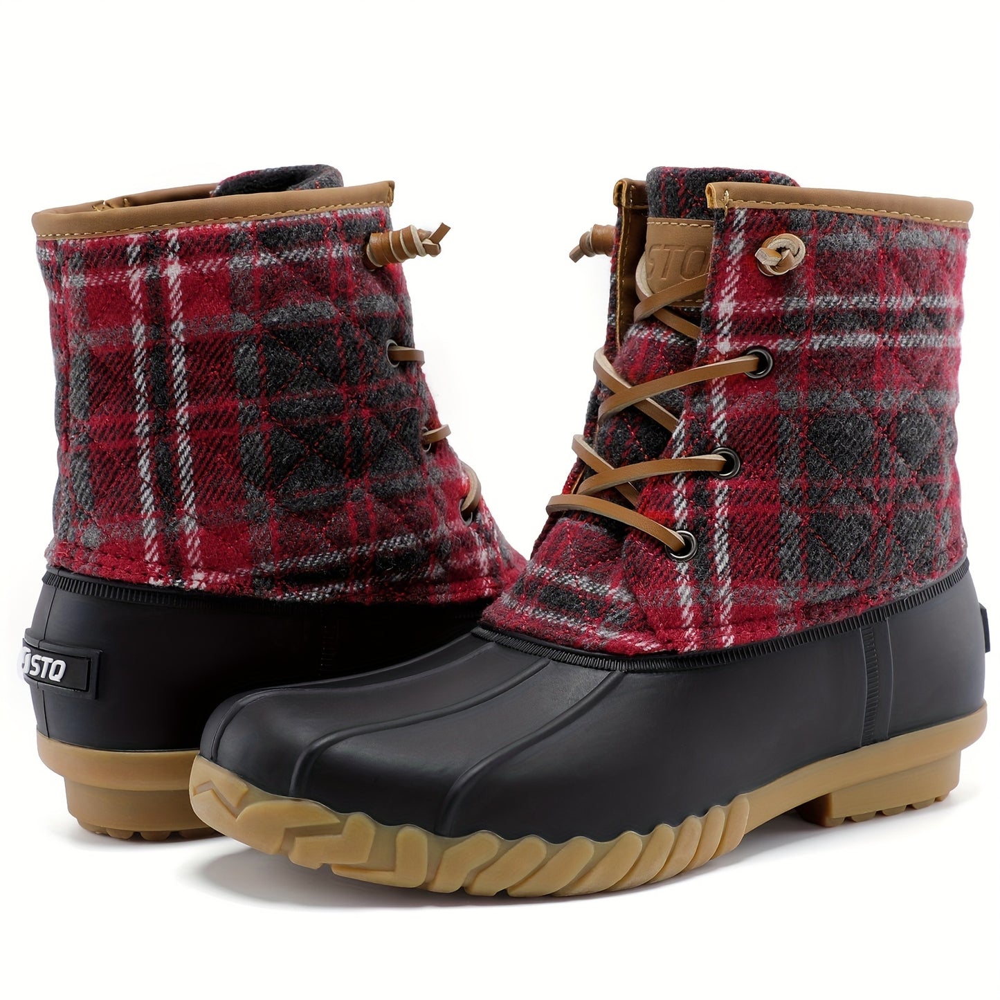 Waterproof Quilted Snow Boots for Women - Winter Boots, Insulated, Warm, Comfortable, and Stylish Snow Shoes