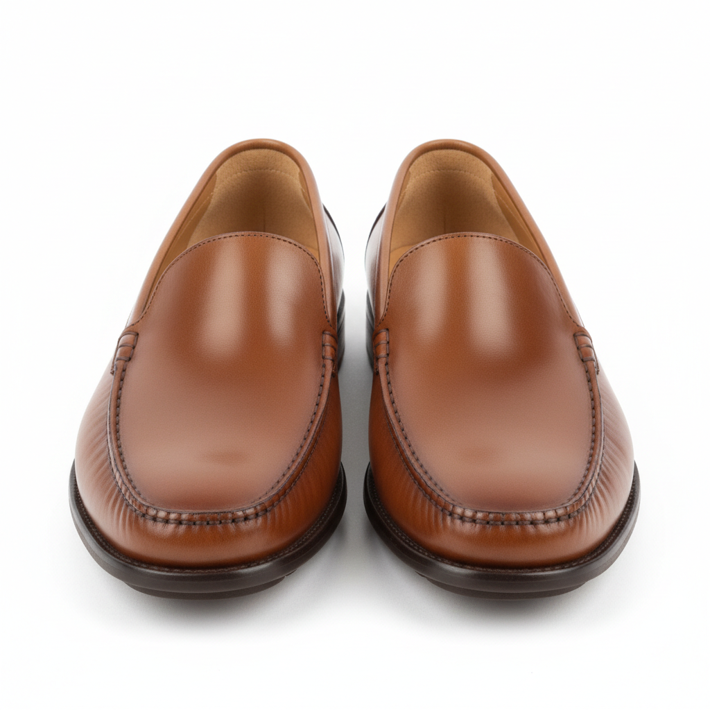 massimo leather loofers