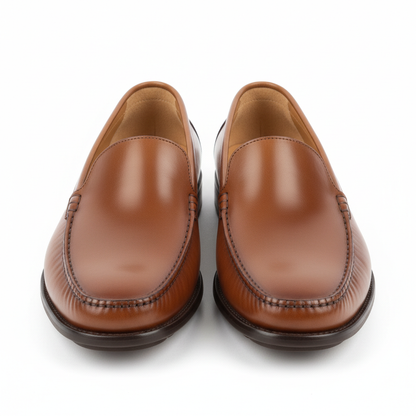 massimo leather loofers