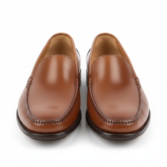 massimo leather loofers