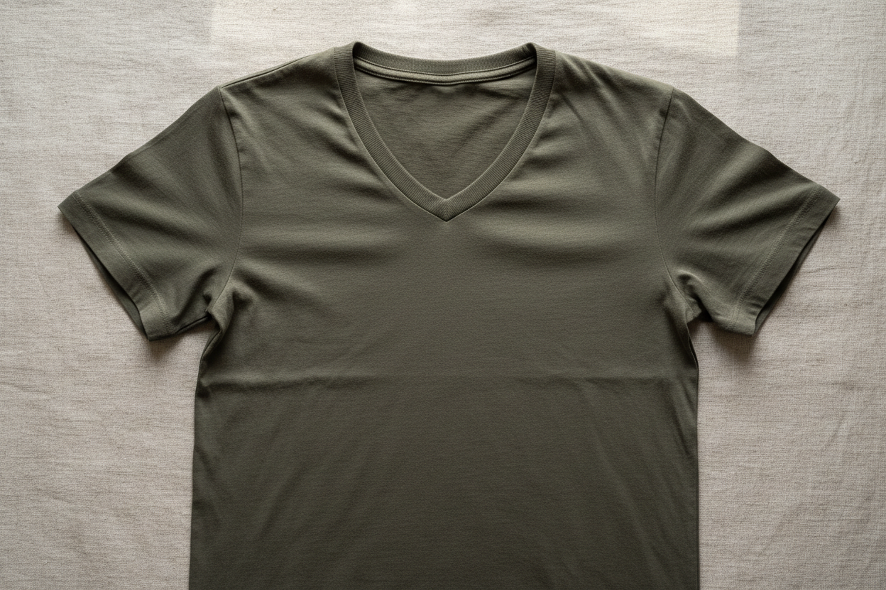 nori v neck cotton tshirt